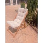 Ayzenbi Arıa Şezlong Bahçe/balkon/teras/plaj Katlanır - 1 Şezlong - Görsel 2
