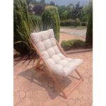 Ayzenbi Arıa Şezlong Bahçe/balkon/teras/plaj Katlanır - 1 Şezlong - Görsel 4