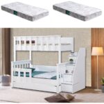 Setay Diva Mdf Profil Ayrılabilir Yavrulu Ranza + 2 Adet Comfort Yatak