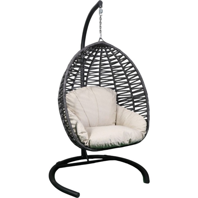 110000694006805.jpg Monalin Home Garden Sofya Makrome El Örgüsü Balkon & Teras & Bahçe Salıncağı - Görsel 1