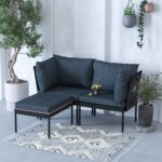 Limni Home Mini Multilounge Bahçe Balkon Seti, Şezlong - Görsel 3