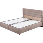 Setay Sofia İkili Set Çift Kişilik Baza Başlık -  Kahve - Görsel 3