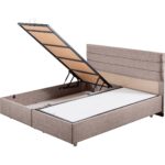 Setay Sofia İkili Set Çift Kişilik Baza Başlık -  Kahve - Görsel 4