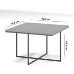 İzmir Alinda Mobilya Orta Sehpa ve Zigon Sehpa 5'li Sehpa Seti - Görsel 5