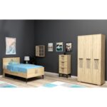 Cantek Dizayn Assimo Çocuk Genç Odası Takımı (H-L-C) Safirmeşe-Safirmeşe