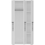 Demonte Dekor Asimo Çocuk Genç Odası Takımı (H-L-C) Beyaz-Beyaz - Görsel 2