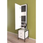 Hediyeler Kapında Aynalı Takı ve Aksesuar Dolabı Çekmeceli Çok Amaçlı Dolap - Görsel 2