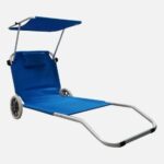 Sunfun Gölgelikli Tekerlekli Katlanır Taşıma Arabası Şezlong