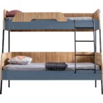 Setay Alba Yavrulu Geniş Ranza, Mavi + 3 Adet Comfort Yatak - Görsel 4