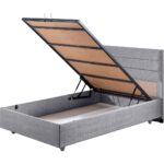 Setay Sofia Tek Kişilik Baza Başlık Comfort Yatak Seti - Açık Gri - Görsel 4