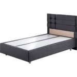 Setay Viyana İkili Set Tek Kişilik Baza Başlık - Antrasit - Görsel 3