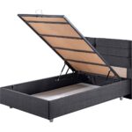 Setay Viyana İkili Set Tek Kişilik Baza Başlık - Antrasit - Görsel 4