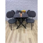Bambeds Mobilya Masa Takımı Yemek Masası 60X120  4 Sandalye
