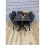 Bambeds Mobilya Masa Takımı Yemek Masası 60X120  4 Sandalye - Görsel 3