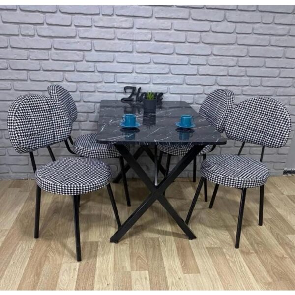 Bambeds Mobilya Masa Takımı Yemek Masası 70X110  4 Sandalye