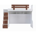 Setay Loof Ranza Karyola Masa + 3 Kapaklı Dolap, Kahverengi - Görsel 2