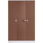 Setay Loof Ranza Karyola Masa + 3 Kapaklı Dolap, Kahverengi - Görsel 5