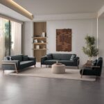 Eymense Latte Koltuk Takımı 3+3+1+1