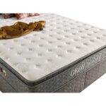 İmaj Gray Dreams Set (Baza+Yatak+Başlık) Tek Kişilik 90X200 cm