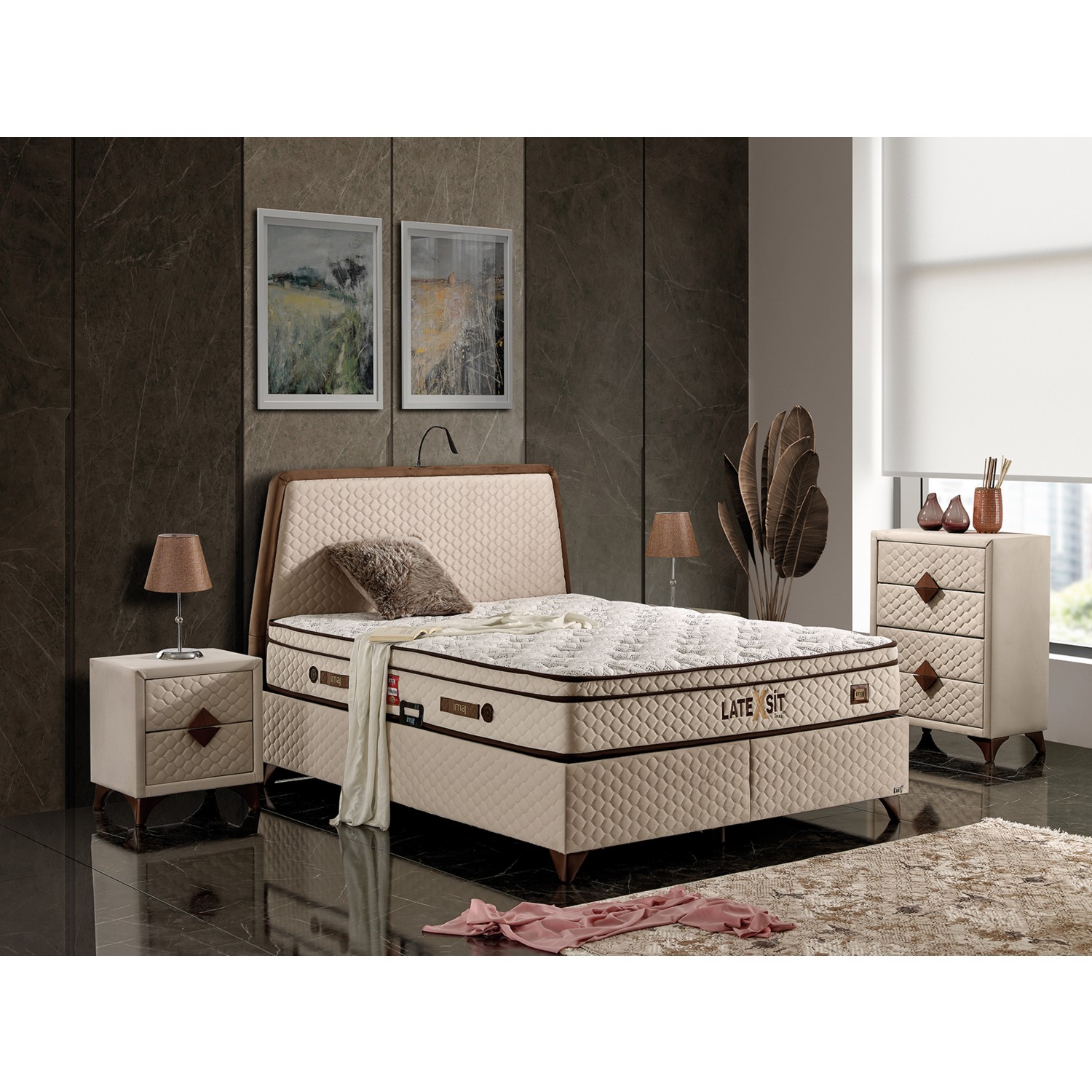 110000729650414.jpg İmaj Latexsit Plus Baza Çift Kişilik 140X190 cm (Yatak ve Başlık Fiyata Dahil Değildir) - Görsel 1