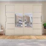 Yilwood Sürgülü Gardırop Dört Kapaklı 360/210 CM (KOTON VİZON) - Görsel 2