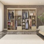 Yilwood Sürgülü Gardırop Dört Kapaklı 360/210 CM (KOTON VİZON) - Görsel 3