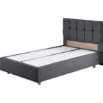 Setay Berlin Tek Kişilik Baza Başlık Comfort Yatak Seti Antrasit Gri - Görsel 3