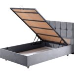 Setay Berlin Tek Kişilik Baza Başlık Comfort Yatak Seti - Gri - Görsel 4