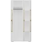 Demonte Dekor Norra Çocuk Genç Odası Takımı  (H-G-C-L-P-R) Beyaz-Altın - Görsel 3