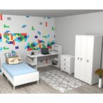 Nirvana Çocuk Genç Odası (C-L-S-P) Beyaz-Beyaz