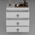 Nirvana Çocuk Genç Odası (C-L-S-P) Beyaz-Beyaz - Görsel 3