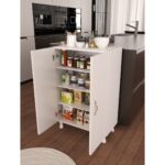 Pratico Smart Beyaz Çok Amaçlı 4 Gözlü Dolap - Kompakt ve Şık Depolama Çözümü - Görsel 2