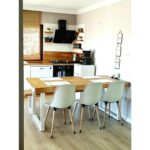 Deryawood Doğal Ahşap Yemek MASASI-70-180 - Görsel 2