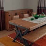 Deryawood  Ahşap Yemek Masası-70-140