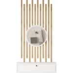 L'occi Concept Cosmia Aynalı Dresuar Ahşap Çıtalı Set Hol Antre Cs4-W - Görsel 5