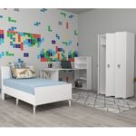 Cantek Dizayn Nirvana Çocuk Genç Odası (L-P-C) Beyaz-Beyaz - Görsel 2