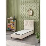 Beehanem ALMULA 90X190 3LÜ YATAK+BAZA+BAŞLIK SETİ - Görsel 2