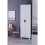 Market Elit 8 Raflı 2 Kapaklı Çok Amaçlı Dolap Kiler Dolabı - Görsel 3