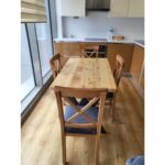 Deryawood Doğal Ahşap Yemek MASASI-100-200