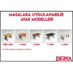 Deryawood Doğal Ahşap Yemek MASASI-100-200 - Görsel 3
