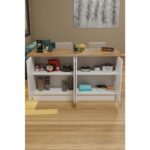 Aeka AE-2040 Vera Dolaplı Çok Amaçlı  Mutfak Adası Bar Masası Yemek Masas160 cm - Görsel 2