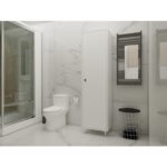 MasifMarket Harput Beyaz Çok Amaçlı Tek Kapaklı Dolap - Görsel 3