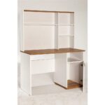 Mobetto Eva Genç Odası Çalışma Masası -Sarımeş&Beyaz - Görsel 3