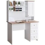 Setay Üniteli Bilgisayar Masası, Bahar Çalışma Masası - Ceviz - Görsel 2