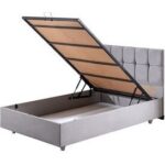 Setay Berlin Tek Kişilik Baza Başlık Comfort Yatak Seti - Açık Gri - Görsel 4