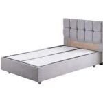 Setay Berlin Tek Kişilik Baza Başlık Comfort Yatak Seti - Açık Gri - Görsel 3