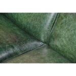 Koçaklar Home Living Prisma Üçlü Deri Modern Kanepe Yeşil - Görsel 5