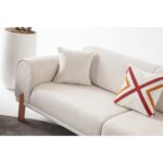 Edsy Home Armoni 3+3+1+1 Koltuk Takımı  Krem - Görsel 4