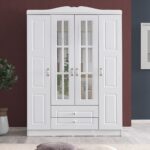 Setay Mobilya Gardırop, Country West Mdf Ön Yüzeyli 4 Kapaklı Dolap - Beyaz - Görsel 2