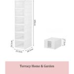 Terracy Home Garden 6 Raflı Çok Amaçlı Katlanabilir Dolap, Ayakkabılık ve Raf - Görsel 5
